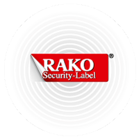 Logo Firma RAKO Security-Label Produktsicherungs GmbH als zufriedener Kunde der Trettner Elektronikentwicklung
